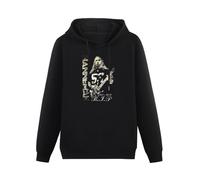 QURUMBAGH Jeff Hanneman Rip Mens Hoodies Pullover Hoody Black Sweatershirt 3XL