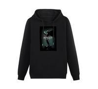 QURUMBAGH Within Temptation Resist Jumbo Cover Mens Hoodies Pullover Hoody Black Sweatershirt S
