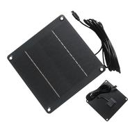 Qurygin Paneles solares para el hogar - Cargador solar monocristalino de 40 W y 12 V, panel de carga al aire | para acampar al aire , , remolque, hogar, viajes, techo, granja marina