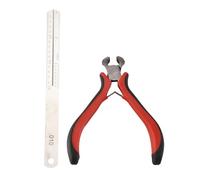 Qusedwey 1 Juego Extractor De Traste De Guitarra Proteger El Diapason Kit De Placa De Acero Alicates Al De Cortador De Cuerdas Para Accesorios Piezas De Guitarra