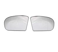 Qusedwey 1 Par de Lentes de Cristal de Espejo Retrovisor Lateral Derecho e Izquierdo de Repuesto para W203 W211 2038100121 2038101021