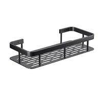Qusedwey 1 Uds. Estantes de BañO, Estante de Esquina de Montaje en Pared Sin Taladro, Estante de Almacenamiento para Ducha, Soporte para Inodoro, Organizador de Maquillaje para Champú