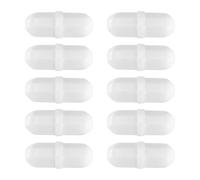 Qusedwey 10 Piezas 20Mm/0,8 Pulgadas Agitador MagnéTico Barra Agitadora Barra de Laboratorio Barra de Placa Agitadora