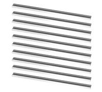 Qusedwey 10 Piezas 82Mm Cuchillas de Cepilladora Cuchillas de Cepilladora EléCtrica Reversibles HSS en Caja para para Amoladoras de Herramientas EléCtricas