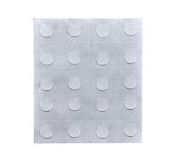 Qusedwey 1000 Puntos Adhesivos Transparentes de Doble Cara para Cinta de Globo y Puntos Adhesivos para áLbum de Recortes, PóSter de Puntos Adhesivos Redondos