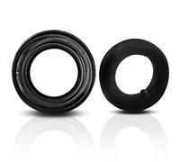 Qusedwey 10X2.5 Rueda Delantera/Trasera del NeumáTico de Scooter SóLido con Reemplazo de Tubo Interno para 10 Pulgadas Patineta EléCtrico DIY Reemplazo de NeumáTico de Repuesto