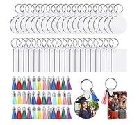 Qusedwey 160 Piezas MDF SublimacióN en a Granel, SublimacióN en con de Doble Cara para Hacer Manualidades DIY