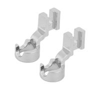 Qusedwey 2 Piezas de Pie de Regla de CañA Baja para Acolchado de Movimiento Libre, Reglas de 1/4 Pulgadas de Grosor, Pie de Regla para Acolchado Compatible con Singer