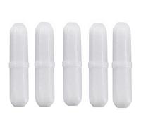Qusedwey 5 Piezas 30Mm/1,2 Pulgadas PTFE Agitador MagnéTico Barra Agitadora, Color, Varilla Agitadora MagnéTica, Barra de Placa Agitadora de Laboratorio