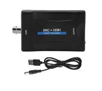 Qusedwey Adaptador Convertidor BNC a Hembra CVBS BNC Coaxial Salida 1080P Gancho HDCP CáMara de Seguridad Vigilancia DVR