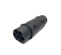 Qusedwey Adaptador de Cargador Tipo 2 a GBT EV IEC 62196 a GB Adaptador Convertidor de Cargador EV EstáNdar de China 16A 32A para Carga EVSE