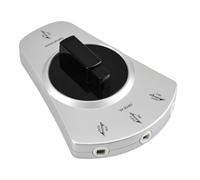 Qusedwey Cable de Fibra Óptica de Audio Digital 1 A 3 Toslink Adaptador Divisor de Interruptor de 3 Vías para Reproductor de CD DVD