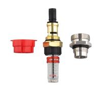 Qusedwey Colector de Acero Inoxidable para Reemplazar el Medidor de Flujo para Separador de Agua de CalefaccióN por Suelo Radiante Accesorios