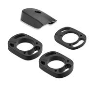 Qusedwey Espaciador de Manillar para Auriculares de Vástago de Bicicleta, Espaciadores de Bicicleta con Tapa Superior de Vástago, Accesorios para Manillar de Bicicleta de Carretera