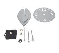 Qusedwey Espejo Material AcríLico Pegatinas de Pared de una Cara Estilo Moderno Relojes de Cuarzo de Pared DecoracióN para el Hogar Relojes de Pared Plata