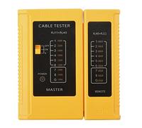 Qusedwey Herramienta de Prueba del Probador de Cables de Red RJ45 RJ11 RJ12 CAT5 CAT6 UTP USB LAN Cable Ethernet Probador de Cable (BateríA No Incluida)