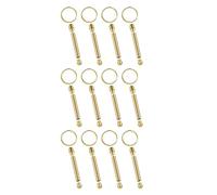 Qusedwey Kit de 12 Llaveros para Torneado de Madera, Accesorios para Torneado de Madera, Mandril, para Torneado de Madera, Regalo para Carpintería C