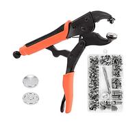 Qusedwey Kit Sujetadores a PresióN Alta Resistencia + Kit Broches Lona,Broches Rosca,Broches PresióN para Cubierta,Juego Broches de Alfombra con Herramienta de Ajuste para