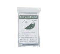 Qusedwey Manta de Emergencia de Rescate, Manta Térmica de Supervivencia, Manta Cálida, Manta Térmica Aislante para Dormir, 140 X 210 cm