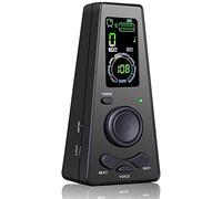 Qusedwey MetróNomo ElectróNico MetróNomo Digital MetróNomo Universal para Piano MetróNomo para Guitarra ViolíN Drum,Negro