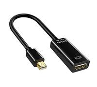 Qusedwey Mini Puerto de Pantalla una Adaptador Mini Cable DP para 2 Convertidor para 13 Pro 4
