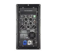 Qusedwey Módulo Amplificador de Potencia Digital Profesional K12A, Amplificador de Potencia de Clase D Activo de 1000 W, Amplio para Altavoces de Cine en Casa