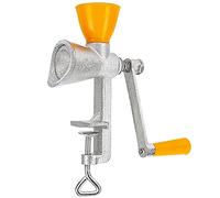 Qusedwey Molinillo de Mano de Hierro Fundido Manual de Semillas de Amapola Molinillo de de Grano PequeñO con Tolva de PláStico