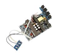 Qusedwey Nueva Placa Amplificadora Digital Estéreo IRS2092 de 500 W + 500 W, Amplificador de Audio de Doble Canal con Ajuste de Volumen.