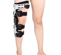 Qusedwey OA Rodillera para Artritis Ligamento Medial con Bisagras Soporte de Rodilla Osteoartritis ArticulacióN de Rodilla Dolor Descarga Deportiva-Derecha