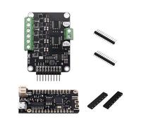 Qusedwey Placa de Desarrollo para Servomotor BLDC MKS Dual FOC V3.2, Controlador de Motor ESP32 Trifásico Sin Escobillas.