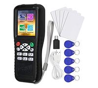 Qusedwey Programador de Tarjetas Inteligentes RFID de MúLtiples Frecuencias, Lector y Escritor de RFID, Duplicador, Lector NFC, Decodificador de Tarjetas Cifradas