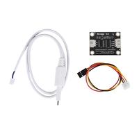 Qusedwey Sensor TDS AnalóGico, Sensor de Conductividad del Agua, Probador, DeteccióN de LíQuidos, Control de Calidad del Agua, Bricolaje con 2 Cables