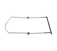Qusedwey Soporte de Cuello de ArmóNica Profesional Ajustable Adecuado Soporte de Montaje en Bastidor de 24 Agujeros