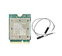 Qusedwey Tarjeta WiFi Inalámbrica QCNCM865 de Triple Banda con Bluetooth 5.4, Adaptador de Red Inalámbrico de Triple Banda de 2,4 G/5 G/6 GHz para Win11