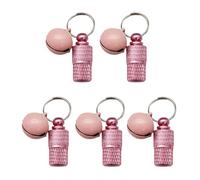 Qusinfc 10 colgantes inoxidables para etiquetas de mascotas para perros y gatos con chapado en latón antipérdida, accesorio para etiquetas de perro