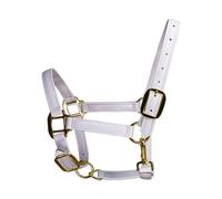 Qusinfc Caballo de cuero elegante de alta calidad con hebillas de aleación, impermeable y resistente al olor, para ecuestres, deportes, ecuestres, caballo, cabeza