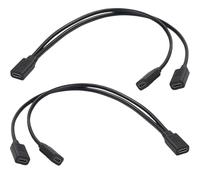 Qusinfc Cable divisor USB tipo C en Y, 1 hembra a 2 machos, cable de extensión convertidor de corriente para carga simultánea de PC y coche, cable USB C