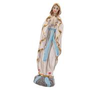 Qusinfc Escultura hecha a mano de Jesús Cristo de 13,5 cm de alto, decoración de mesa navideña, resinas
