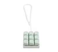 Qusinfc Llavero colorido con clics para teclado, juguete para aliviar el estrés, con 9 interruptores mecánicos, teclados mecánicos, accesorio