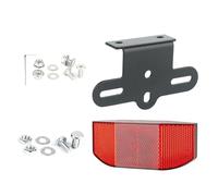 Qusinfc Panel reflectante de fácil instalación, para alforjas de ciclismo, bolsas para bicicleta de montaña y ciudad, reflectores de bicicleta de aventura