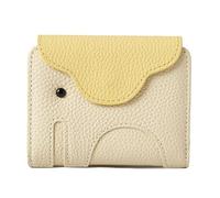 Qusinfc Portatarjetas de crédito, cartera pequeña de acordeón para mujer, 12 ranuras, organizadores de tarjetas, fundas con cierre de broches, cierre de broches, cartera de acordeón, White
