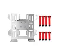 Qusinfc Soporte de botella de motocicleta de liberación rápida para accesorios de viaje para R1200GS R1250GS R1250GS y carcasas rígidas, soporte de dispositivo de supresión