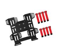 Qusinfc Soporte de botella de motocicleta de liberación rápida para accesorios de viaje para R1200GS R1250GS R1250GS y carcasas rígidas, soporte de dispositivo de supresión