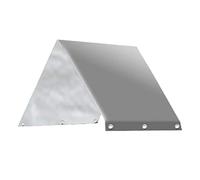 Qusinfc Spring Playarea - Protector de techo 210D de tela universitaria para tobogán de columpio al aire libre, 132 x 226 cm, sábana impermeable para zona de juegos transportable