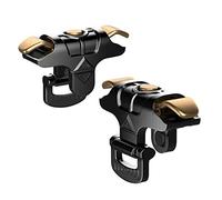 Qussedser -1 Botones de Juegos MóViles de Metal MecáNico Gamepad MóVil de Cuatro Dedos