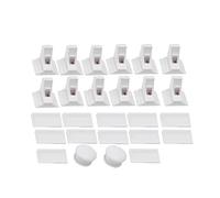 Qussedser 1 Juego de Cerradura MagnéTica para NiñOs, Cerradura de Seguridad para BebéS, Pestillo de CajóN, Cerradura de Puerta de Gabinete, Limitador, Cerraduras de Seguridad para NiñOs