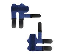 Qussedser 2 Piezas de FéRulas para Dedos, FéRulas para Dedos en Gatillo, Abrazadera para Dedos para ProteccióN de Dedos Rotos, Alivio de, Enderezamiento de Dedos