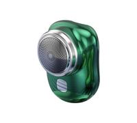 Qussedser Afeitadora Eléctrica USB Portátil para Hombres Mini Afeitadora de Bolsillo Afeitadora Eléctrica Recortadora de Barba Pantalla Digital Afeitadora de Viaje,D