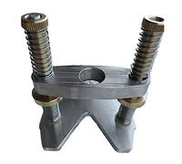 Qussedser Base de Enrutador de PrecisióN Orificio de Sonido Herramienta de Orificio Circular Herramienta Luthier de Guitarra Herramienta de Orificio de Sonido Guitarra Base Fresado (A)