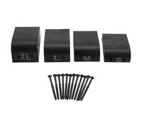 Qussedser Bloques de Trémolo Flotantes para Guitarra, 4 Tamaños, Cuña de Trémolo Flotante para Guitarra de Madera, Herramientas Multifuncionales para Cambiar Cuerdas